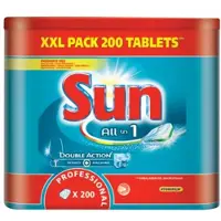 SUN All-in-one Complete vaatwastabletten, doos van 200 stuks