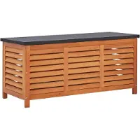 vidaXL Tuinbox 117x50x55 cm massief eucalyptushout