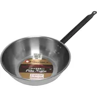 Garcima Lyonnaise Pan Hoog, Plaatstaal, 28 Cm - Garcima