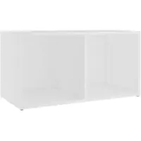 vidaXL Tv-meubel 72x35x36,5 cm bewerkt hout wit