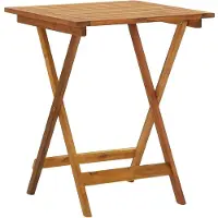 vidaXL Tuintafel inklapbaar 60x60x75 cm massief acaciahout