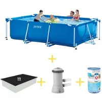 Intex Rechthoekig zwembad - 300x200x75 cm - 4-delig - Model S21254