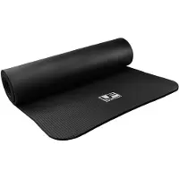 Ufe Nbr Fitness Mat Zwart 180 x 60 x 1 cm