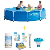 Intex Framezwembad, rond - 305x76 cm - 7-delig, model S21329