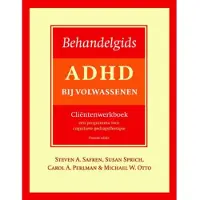 Uitgeverij Nieuwezijds Behandelgids ADHD bij volwassenen, cliëntenwerkboek - tweede editie (Paperback)