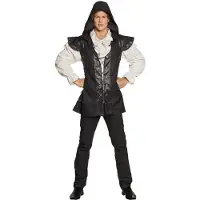 Boland Verkleedpak Hooded Ranger Heren Zwart