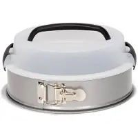 Patisse Springvorm Zilver Top Met Draagdeksel ø 24 cm