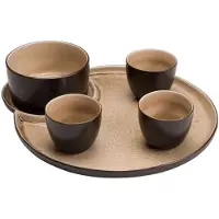 Cosy & Trendy Laguna Snack/tapasschaal - Beige - 5-delig