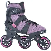 Tempish Ayroo 3x90 Dames Skeelers – 3 Wielen 90mm – Fitness / Speed Inline Skates – Zwart Roze – Maat 41