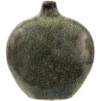 Clayre & Eef Groene Decoratie vaas 23*11*26 cm 6CE1404
