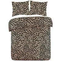 Daydream Dekbedovertrek Panter Beige Katoen-240 x 200 / 220 cm | Lits-Jumeaux