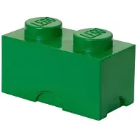 LEGO Opbergbox Lego Brick 2 Groen