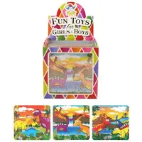 Blokker Uitdeelcadeautjes - Puzzel: Dinosaurussen, 13 X 12 Cm In Traktatiebox