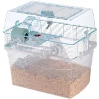 Ferplast DUNA SPACE kooi voor hamsters. Ruime kooi met bodem en inclusief accessoires