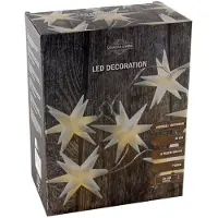 Svenska Living Strengverlighting 3D Kunststof 6LED Warmwit warmwit Kunststof