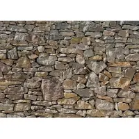 Overig Komar Fotobehang Stone Wall
