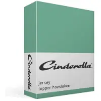 Cinderella Topper Hoeslaken Mineral (Jersey)-180 x 200/210 cm