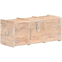 vidaXL Opbergkist 90x40x40 cm massief acaciahout