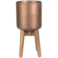Clayre & Eef Bruine Planthouder Ø 19*40 cm 64370