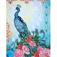 Diamond Dotz Exotic Peacock