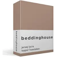 Beddinghouse Topper Hoeslaken Taupe (Stretch Jersey) 24-1-persoons (90/100 x 200/210/220 cm)