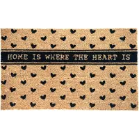 Clayre & Eef Bruine Deurmat 75*45*1 cm MC238