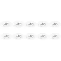 BES LED Spot Armatuur 10 Pack - Pragmi Aerony Pro - GU10 Inbouwspot - Rond - Wit - Aluminium - Kantelbaar - Ø82mm