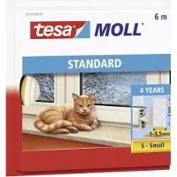 TESA 3x Tesa zelfklevende tochtstrook wit 6 mtr Small - Tochtstrippen