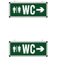 BES LED LED Noodverlichting WC - 2 Pack - Rabonta - Hangend - 3W