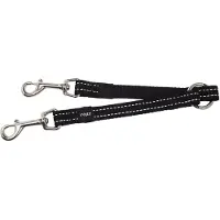 Rogz for dogs snake splitter zwart 16 mmx23 cm