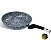 Edenberg Stonetec Line - Hapjespan Keramisch - 26 cm - 3-laags anti-aanbaklaag!