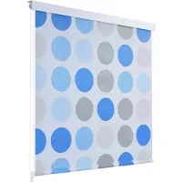vidaXL Rolgordijn voor douche 160x240 cm cirkel online kopen