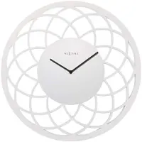 Nextime Big Dreamcatcher - Klok - Rond - Hout - Ø 60 cm - Wit