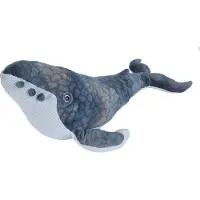 Wild republic knuffel bultrug junior 38 cm pluche blauw