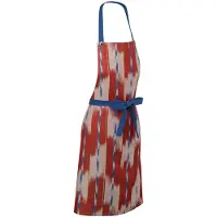 kela Keukenschort, Rood / Blauw - Kela Ethno