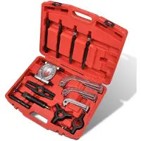 vidaXL Hydraulische Lagertrekker en -afscheider 25 delig