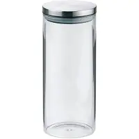 kela voorraadbus, Baker, glas, 23,5 cm hoog, 9,5 cm diameter, 1,3 liter, artikelnummer 10769