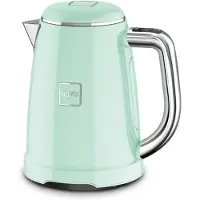 Novis Waterkoker - - KTC1 - RVS - 1,6 L - LED-verlichting - Groen