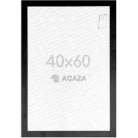 Acaza Fotokader Madison voor Foto's van 40 x 60cm - MDF Houten Fotolijst - Zwart