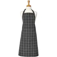 Ladelle - Keukenschort Donkergrijs, 70 x 89 cm – Ladelle Eco Check