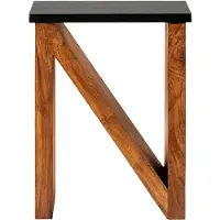 WOMO-DESIGN Bijzettafel Neuss N acaciahout | hout bruin 45x30x60 cm bijzettafels | NADUVI