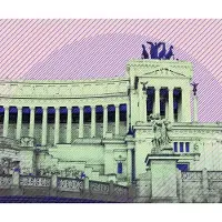 Komar Vliesbehang Digitale print vlies - Roma - Afmeting 300 x 250 cm