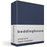 Beddinghouse - Jersey - Topper Hoeslaken - 180x220 cm - Indigo