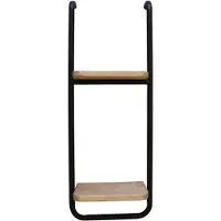 Clayre & Eef Bruine Wandrek 30*15*80 cm 5Y0701