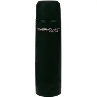 Thermos Everyday thermosfles 1 liter - Zwart Rubber