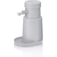 kela Zeepdispenser Aurie met Plateau Lichtgrijs 450 ml