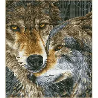 Diamond Dotz Muzzle Nuzzle - Diamond Painting - 23.944 Dotz - 47x42 cm