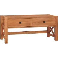 vidaXL Tv-meubel 100x40x45 cm teakhout