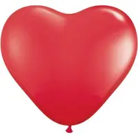 Folat Ballonnen Hart 28 Cm Latex Rood 100 Stuks