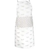 Clayre & Eef Natuurlijke Schort 70*85 cm LWC41N